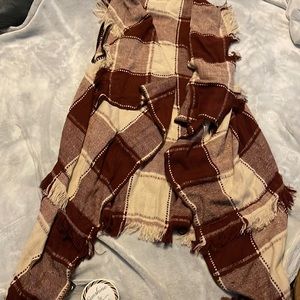 Sunshine & Rodeos plaid vest NWT